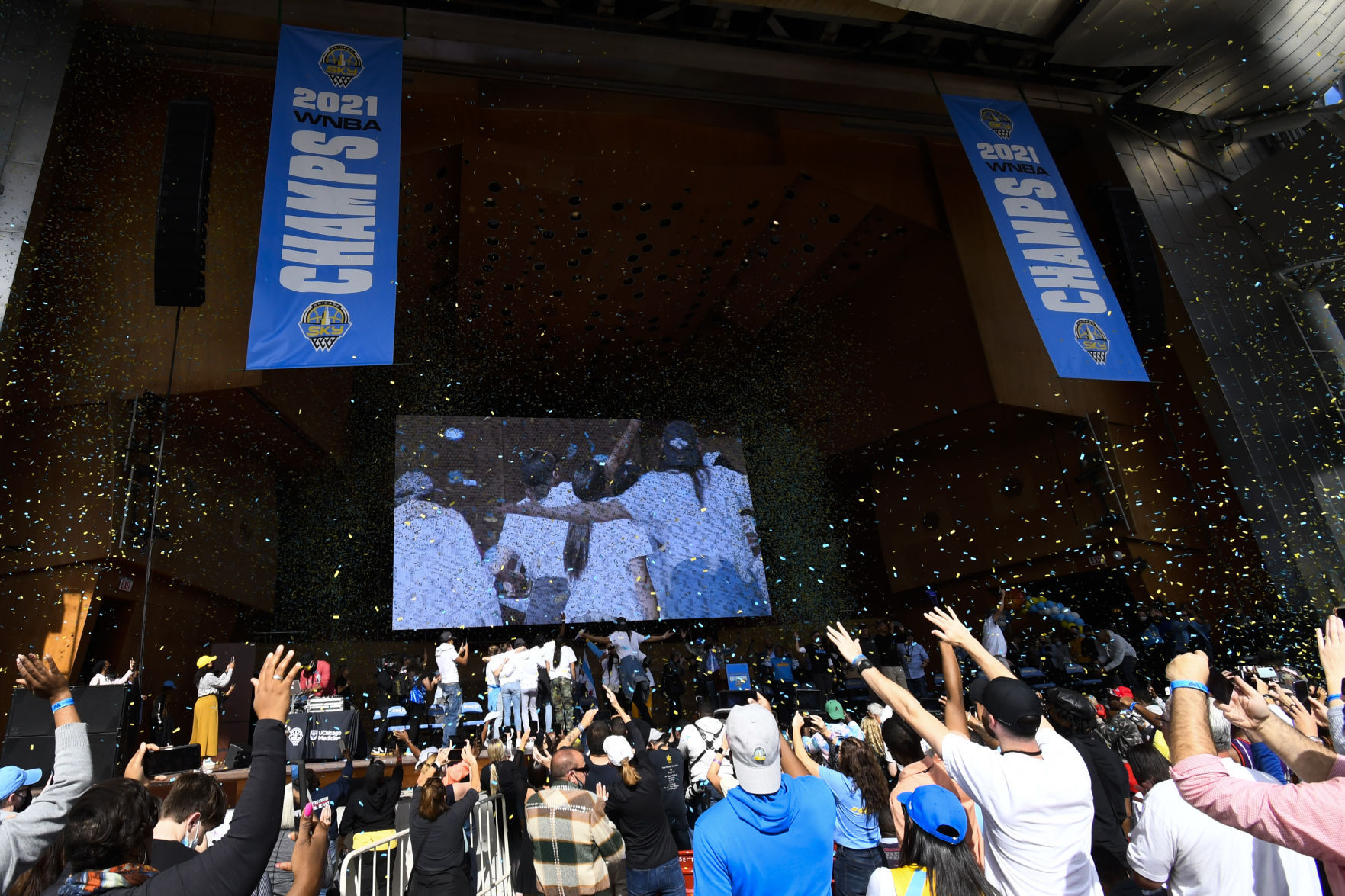 Sky parade basketball